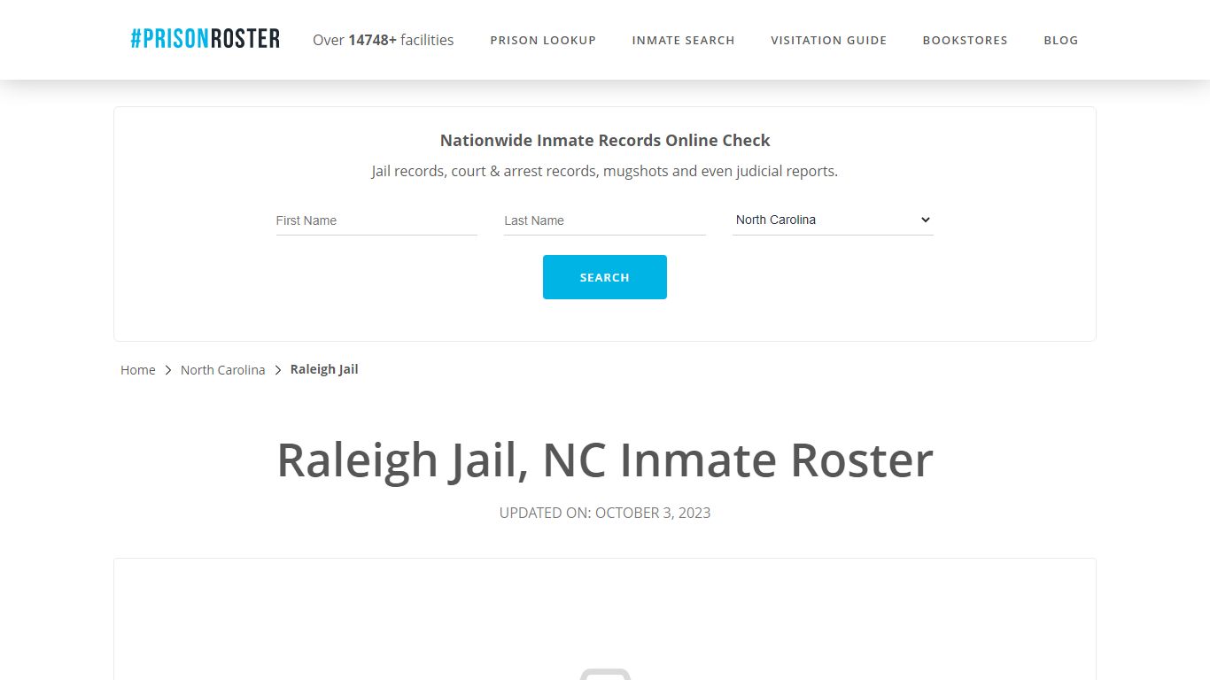Raleigh Jail, NC Inmate Roster - Prisonroster